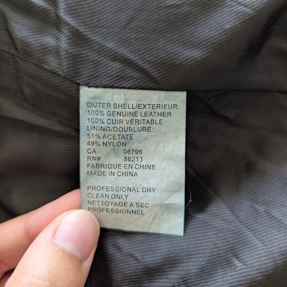 Tristan&Iseut leather midi skirt - Picture 5 of 5